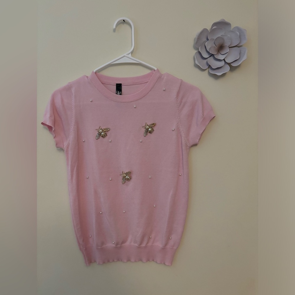Pink Short Sleeve top